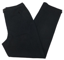 vintage TALBOTS Pants Size 12 charcoal quality texture dress pants nn43 