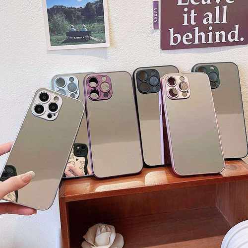 Make up Mirror Case is For iPhone 16 15 14 13 12 11 Pro Max 7 8 Plus XS XR Cover
