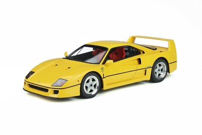 フェラーリ 1/18 イエロー オープンカー ミニカー 1987 FERRARI F40 GIALLO MODENA YELLOW by GT SPIRIT GT839 1