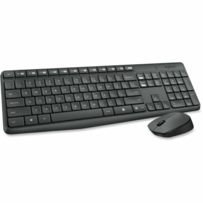 Logitech MK235 Wireless Keyboard and Mouse Combo for PC