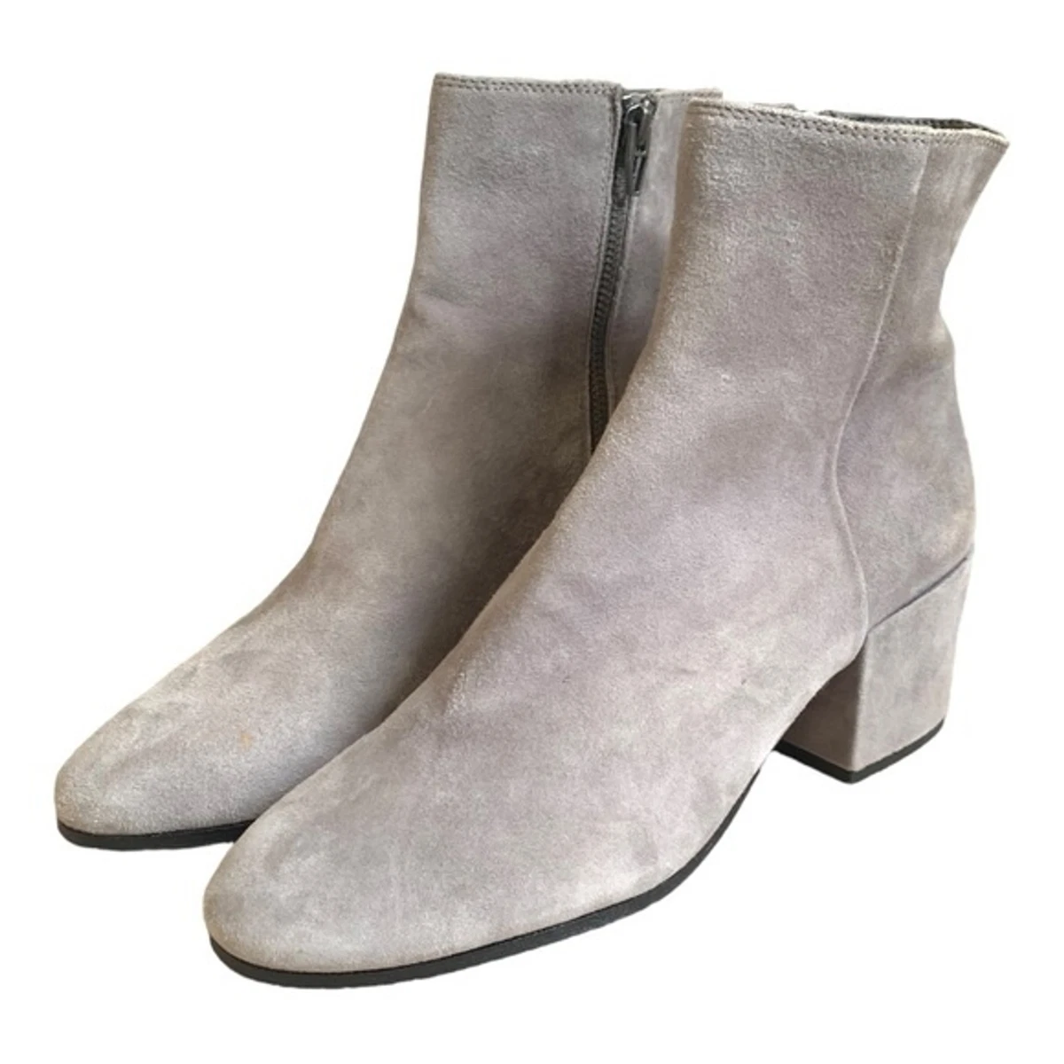Dolce Vita Maude Zippered Boots Ankle Mid Heel Boot Booties 9 eBay