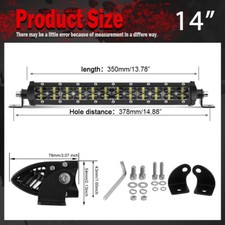 8 14 22 25 32 42 52 6d Led Light Bar Driving Offroad Driving Lamp 4wd Truck 12v 8 14 22 25 32 42 52 6d Led Light Bar Driving Offroad Driving Lamp 4wd Truck 12v
