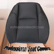 Driver or Passenger Top Leather Seat Cover Black For 2007-2014 Cadillac Escalade