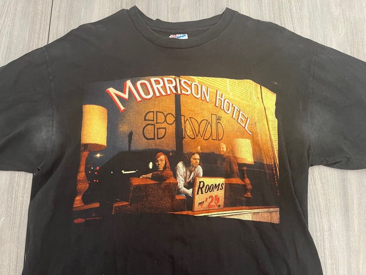 Vintage Single Stitch The Doors Morrison Hotel T Shirt Sz XL Rare