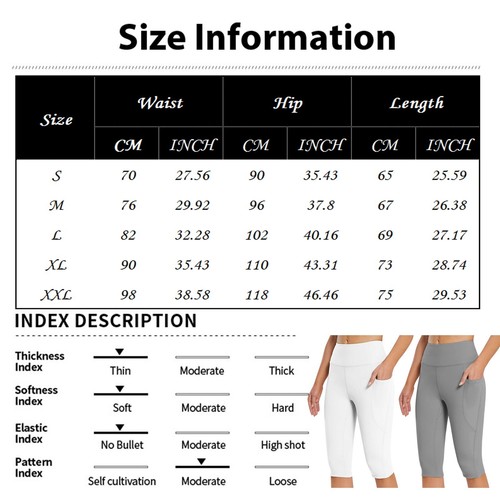 Women's Elastic High Waist 3/4 Pant Casual Active Wide Capris Leg Pants Trousers - Picture 2 of 72