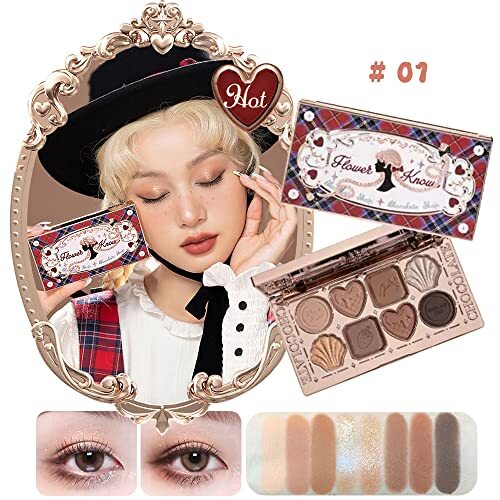 Flower Knows Chocolate Shop Series Eye Shadow Palette 01 The