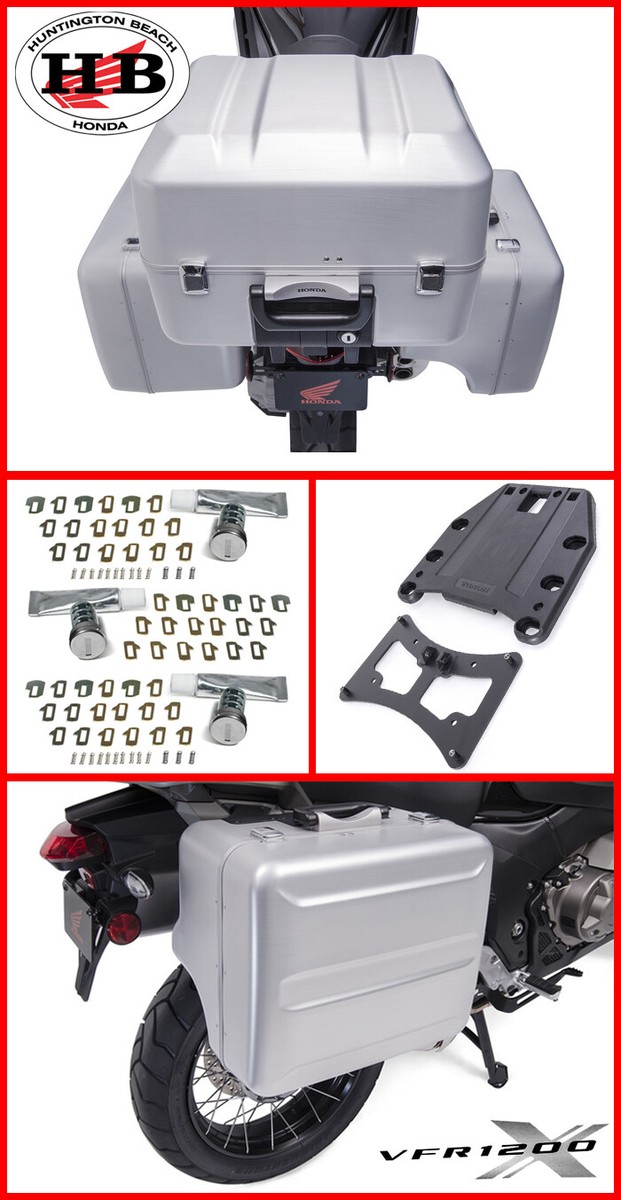 HONDA OEM VFR1200X KIT TOP CASE MOUNT L R PANNIER CASE - Main Image