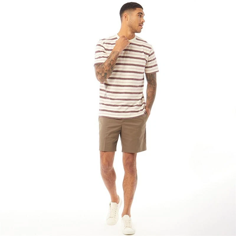 Wood Wood Mens Tomi Chino Shorts in Taupe-30" Waist