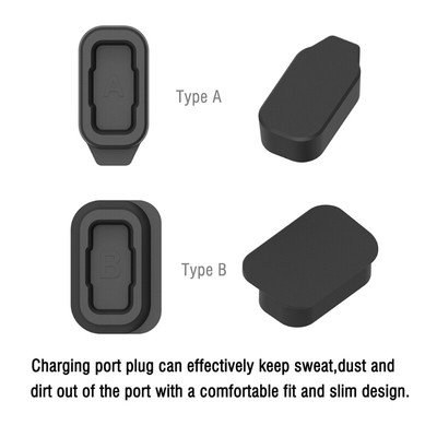 Smartwatch Dustproof Charging Port for Case for Coros PACE 2 42mm/