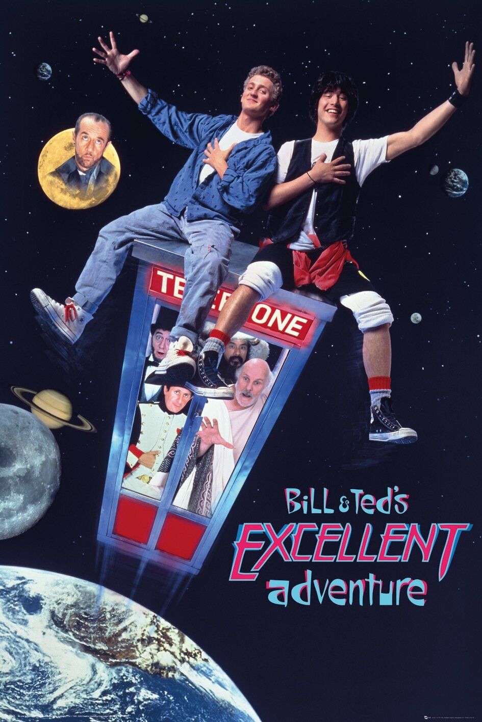 Bill & Ted's Excellent Adventure - Movie Poster (Regular Style)