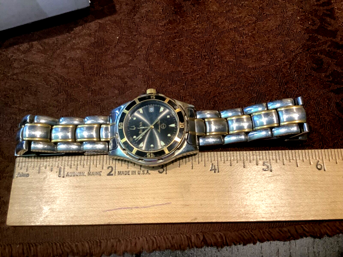 Vtg. BULOVA Marine Star 100m Watch Deployment Buckle c Vtg. BULOVA Marine Star 100m Watch Deployment Buckle c
