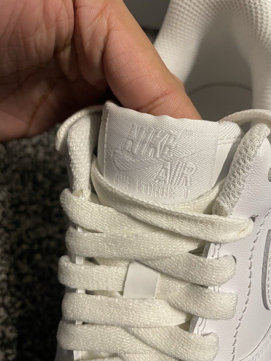 Men's Nike Air Force 1 Size 7.5 - White Brand New | eBay UK