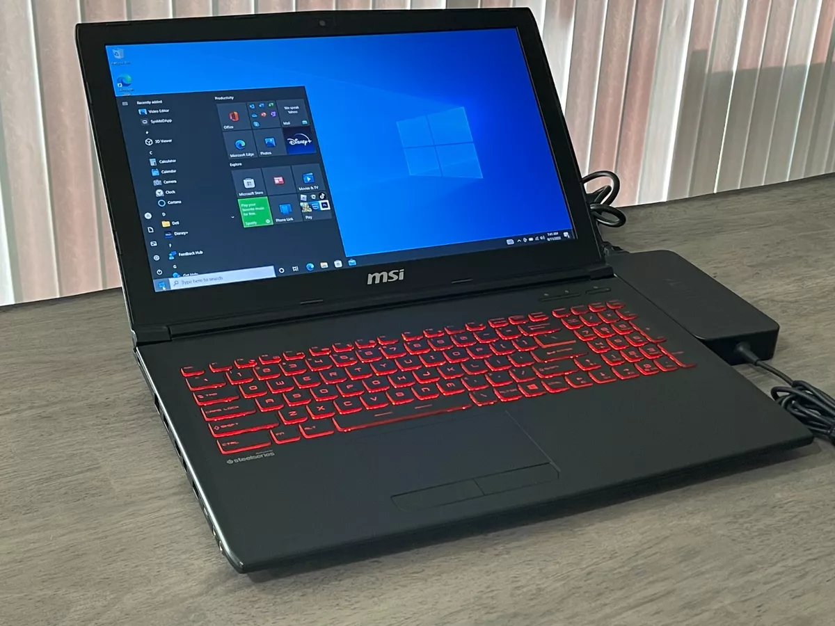 MSI GL62M 7RDX Intel i7-7700HQ Quad-Core 2.8GHz 32GBDDR4 1.0TB SSD GTX 1050  Gam