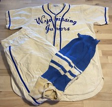 Vintage Oliver Bros. Wyomissing PA Juniors Baseball Uniform Dodge Davis Flannel