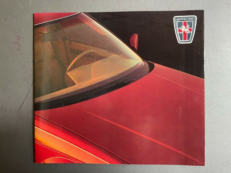 1987 Sterling Full Line  Showroom Advertising Sales Brochure - RARE!! Awesome