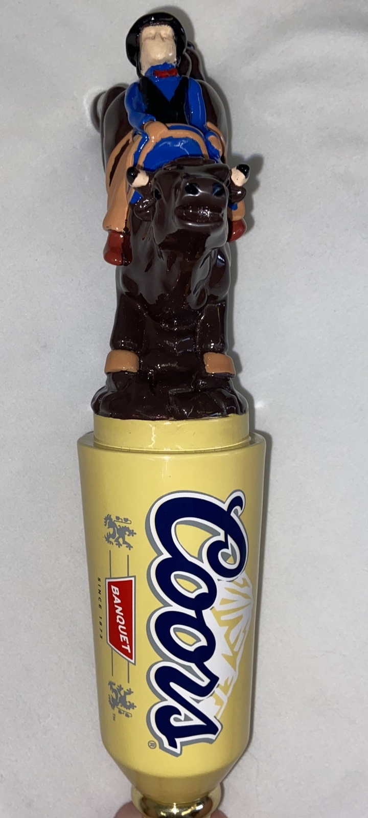 New Figural Rodeo Bucking Bronco Rider Coors Banquet Tap Handle Beer Bar Pub eBay
