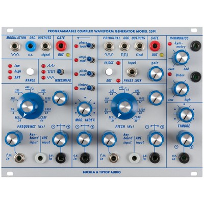 Tiptop Audio Buchla Model 259t Complex Waveform Generator Eurorack Synth Module
