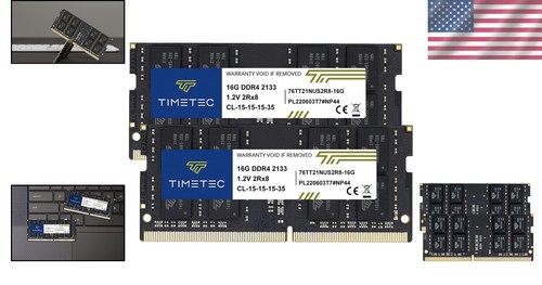 High-Performance 32GB Laptop Memory - Dual 16GB 2133MHz SODIMM Modules - Picture 2 of 10