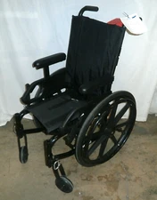 MOTION COMPOSITE MANUAL FOLD WHEELCHAIR 2021 14 IN SEAT WIDTH, ADJUSTABLE HEIGHT