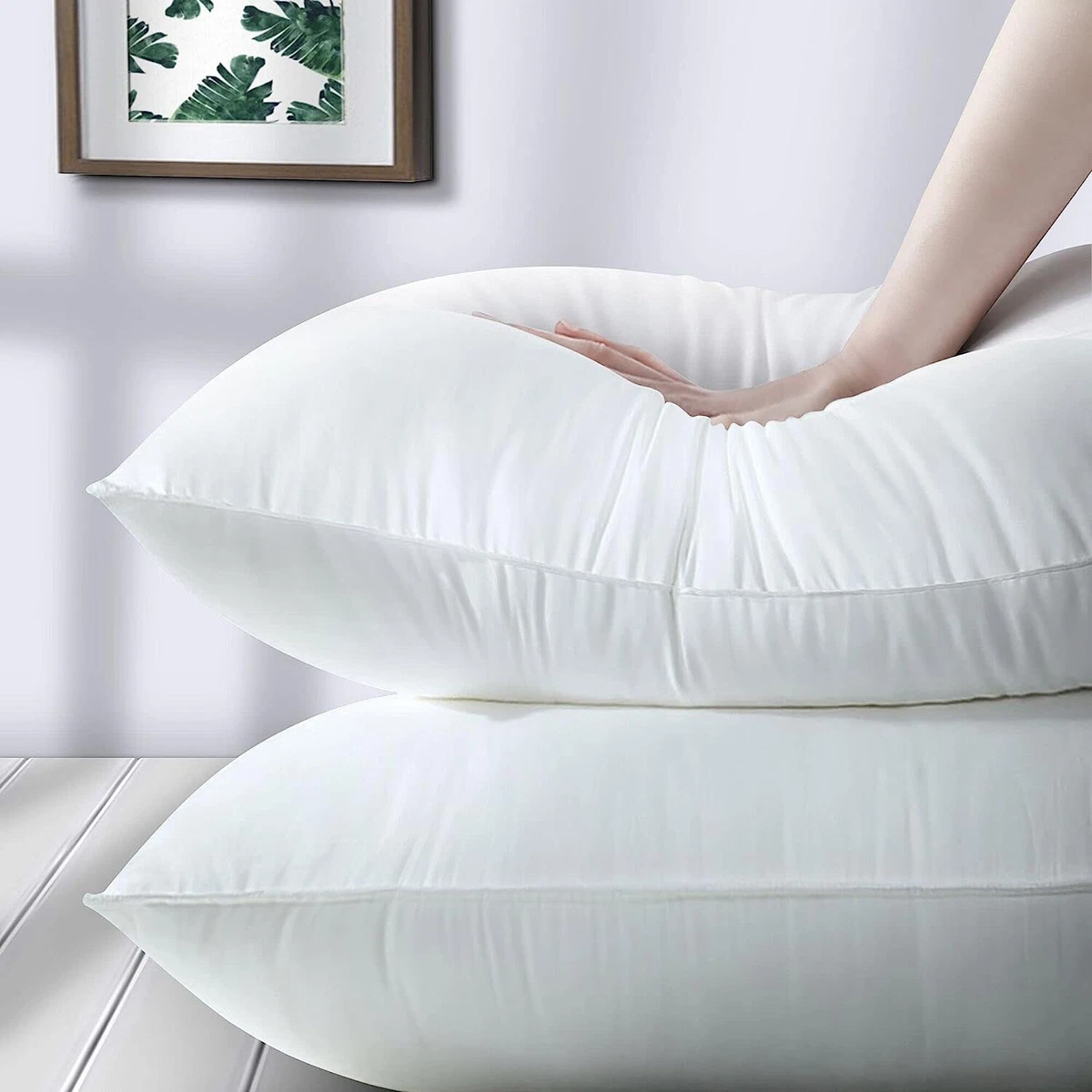 Throw Pillow Inserts18 x18 Set of4Ultra Soft Hypoallergenic Square