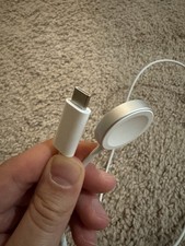 Apple Watch Magnetic Charger USB-C 1M White/Silver Genuine