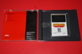 TIGER ROAD FOR TURBOGRAFX 16 TG-16 IN CASE WITH INSTRUCTIONS!