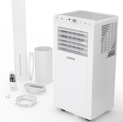 Portable Air Conditioners 8K BTUs,350 SqFt. Remote Control Floor AC 24H Timer