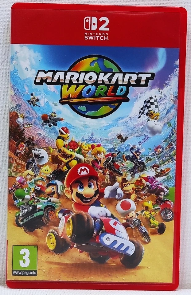 Mario Kart World Jeu Nintendo Switch 2 Sans Notice BC182, photo 1 sur 3