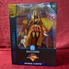 McFarlane Supergirl & Krypto DC Multiverse Gold Label Deluxe Theatrical Edition