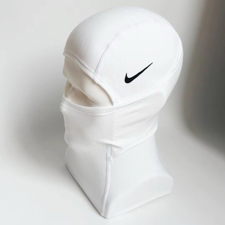 Nike Pro Therma-Fit Hyperwarm Hood Ski Mask White Balaclava