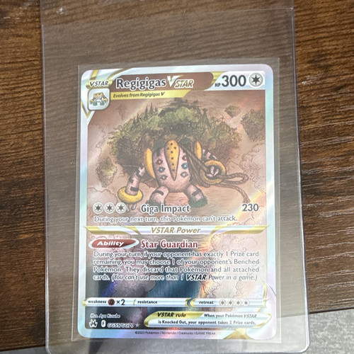 Regigigas VSTAR GG55/GG70 Crown Zenith GG Ultra Rare Holo EN