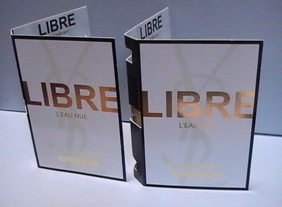 Yves Saint Laurent - Libre L'Eau Nue - PARFUM DE PEAU - 2 ml x 2 NEW SAMPLES