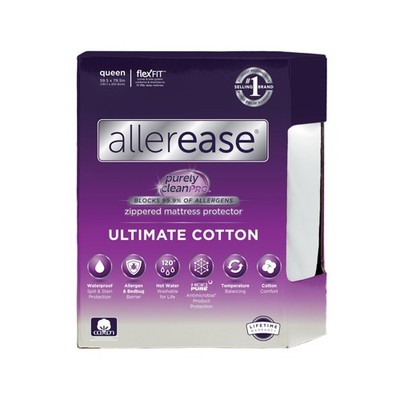 AllerEase Ultimate Allergy Protection and Comfort Zippered Mattress... Fast Ship