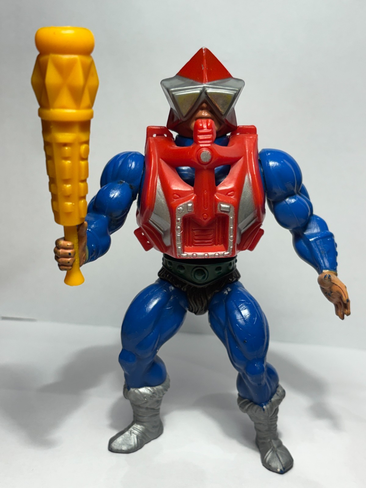 Vintage Mekaneck Figure Complete with Mace & Armour Masters of the Universe