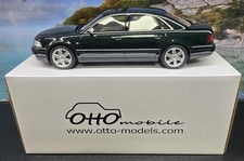 1:18 OTTO Audi S8 D2 Grün OT916 OVP +Umkarton Nr. 38/2500 SAMMLUNGSAUFLÖSUNG