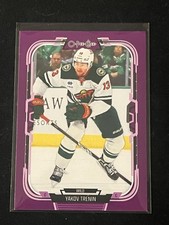 2025-26 O-Pee-Chee Hockey /49 Purple Border  #293 Yakov Trenin Minnesota Wild 
