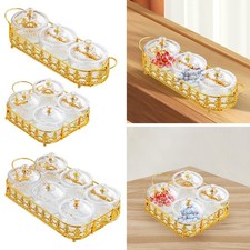 Getrocknete Obst Tablett Wohnkultur Unterteilt Servieren Gerichte für Party