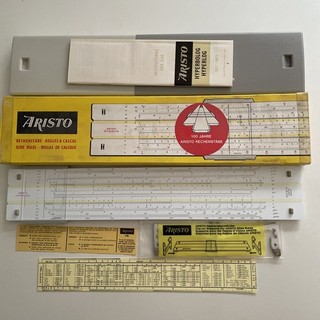 Aristo Slide Rule Hyperbolog 0972