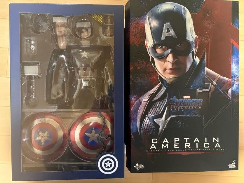 Hot Toys MMS536 Avengers Endgame Captain America Chris Evans 1/6