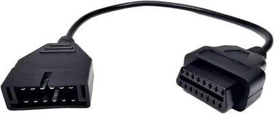 OBD1 to OBD2 GM Adapter Cable 12 Pin to 16 Pin Connector OBD1 Scanner Extension