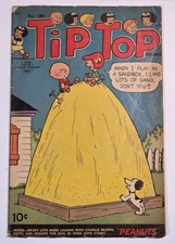 Tip Top #186 VG Charles Schultz' Peanuts, Snoopy 1954 United Feature Golden Age 