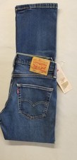 LEVI STRAUSS Men 514 Slim Straight Egypt Cotton Denim Jeans - 28x30 Dark Blue