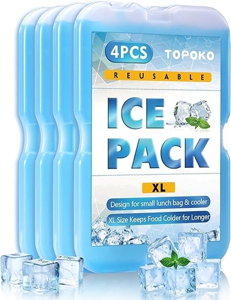 , Freezer Packs For Lunch Box, Cooler Bag