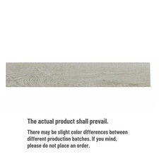 36PCS 5 m² Floor Planks Tiles Grey Oak Self Adhesive Wood Effect Vinyl Flooring