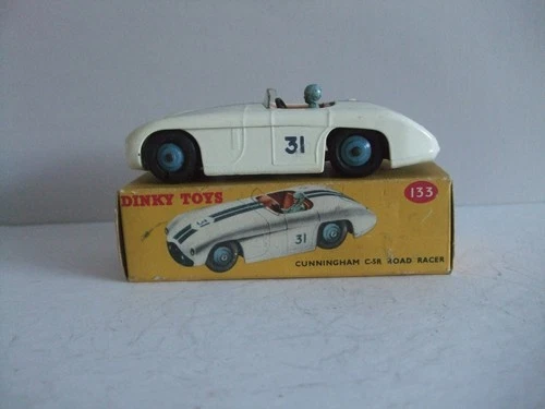 DINKY TOYS CUNNINGHAM C-5R ROAD RACER NO. 133. Vgc.