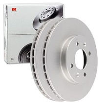 2X NK BREMSSCHEIBEN 256mm BELÜFTET VORNE PASSEND FÜR HYUNDAI ACCENT I20 SOLARIS
