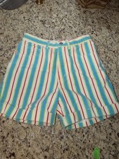 Vintage 80-90s Guess Girls Striped Shorts Size 14
