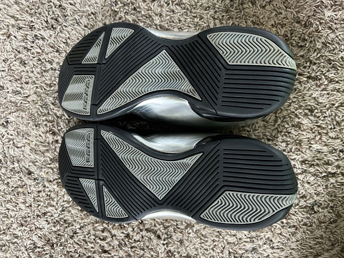 DADA Supreme CDubbz Chris Webber Size 9 Black Chrome Silver Shoes