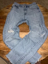 Madewell The Curvy Perfect Vintage Jean Womens Size 27x28 Light Wash Blue