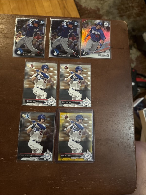 Cody Bellinger 16 BMC (2),BMP: 17 BM (2),BMC,BM Yellow 